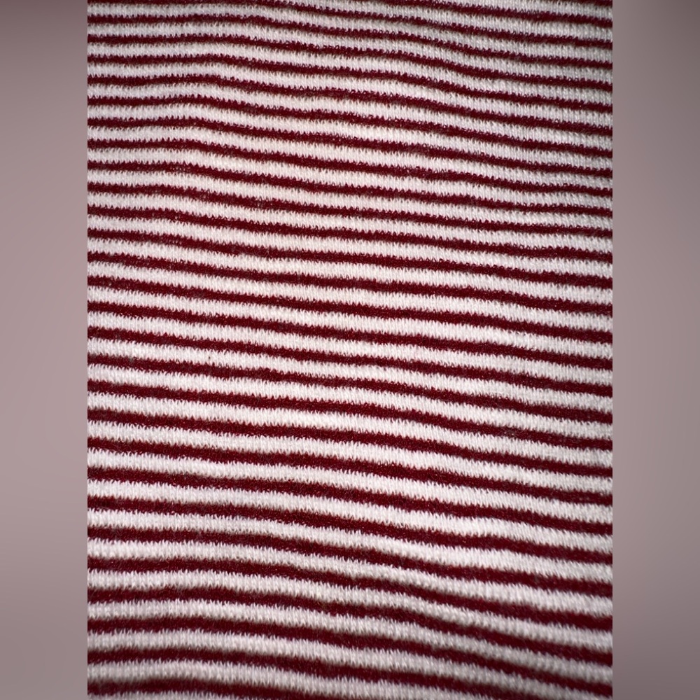 Anthropologie Ro & De Striped Bell Sleeve‎ Knit Top Size M - Picture 6 of 10